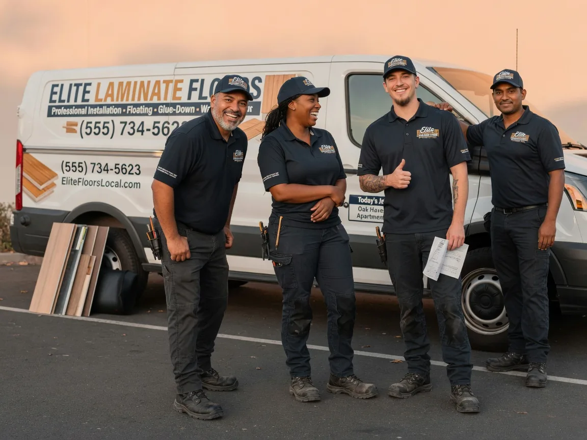 Laminate flooring installation company in Tafton, PA